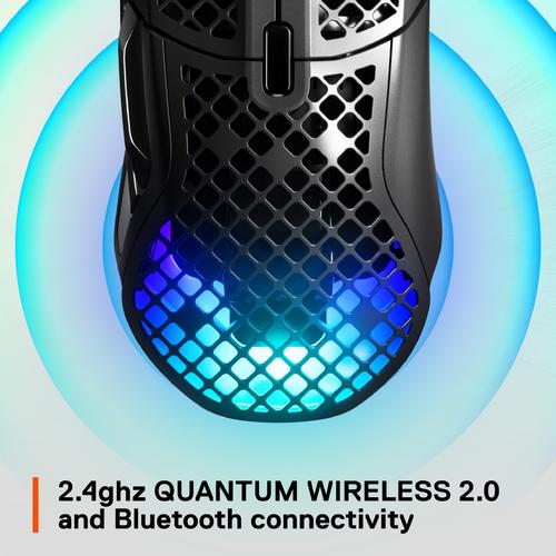赛睿 Aerox 5 Wireless 续航：宣传 70 小时实际仅 40 小时？